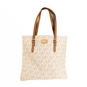 Michael Kors Cream and gray signature print